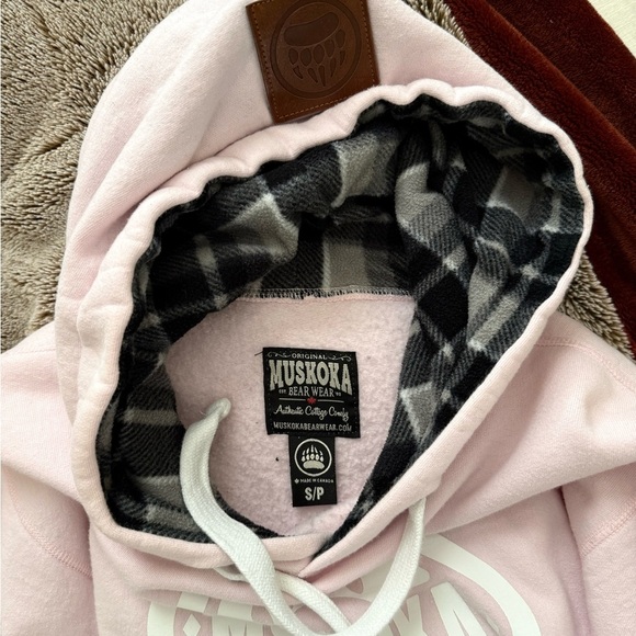Pink Muskoka Bear Wear Hoodie - Picture 4 of 8
